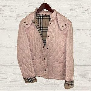 Burberry Pink Quilted Jacket 💓💓